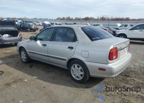 2000 Suzuki Esteem Gl из США, поврежденный, VIN JS2GB41S8Y5184253